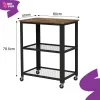 Metalowy stolik nocny Spacetronik Funky Furniture