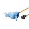 Adapter kabel Schuko na CEE 16A i Schuko 90st 1,5m