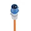 Adapter kabel CEE na CEE 16A i 2 Schuko 1,5m