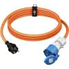 Adapter kabel Schuko 230V na CEE 16A 5 m