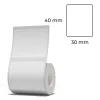 Etykiety seria B Niimbot 40x30 mm 230 szt. transp