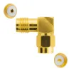 Adapter GSM wtyk SMA / gniazdo SMA 90st. 100 sztuk