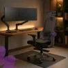 Fotel biurowy obrotowy Spacetronik LUMBO 11 Czarny