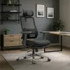 Ergonomiczny fotel Spacetronik LUMBO 44 Czarny