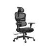 Ergonomiczny fotel Spacetronik LUMBO 33 Czarny