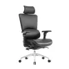 Ergonomiczny fotel biurowy obrotowy 6D EGAN Czarny