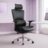 Ergonomiczny fotel biurowy obrotowy 6D EGAN Czarny