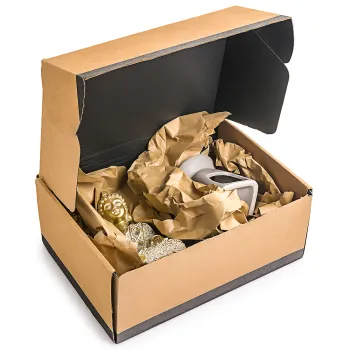 Papier kraftowy pakowy 38cm 250m 8KG KRAFTBOX