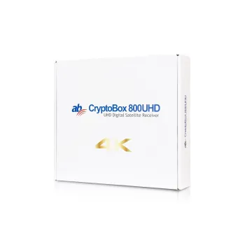 CryptoBox AB 800UHD 4K DVB-S2X H.265 HEVC