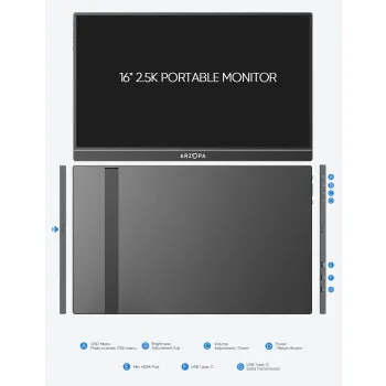 Monitor przenośny ARZOPA Z1RC 16