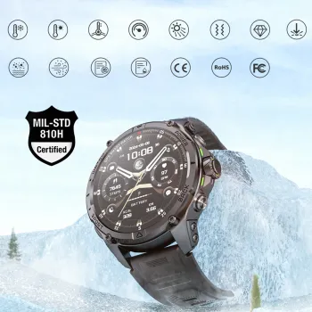 Smartwatch Kumi U5 Pro 170 trybów SPORT Zielony