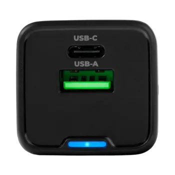 Ładowarka 2w1 USB-C USB PD Quick 35W 3.6A czarna