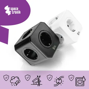 Listwa zasilająca kostka 5xAC SPS-C01W