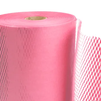 Papier nacinany plaster miodu różowy 30cm 100m