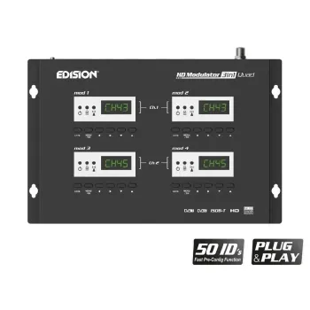 Modulator 4x HDMI do 2x DVB-T/C/ISDB-T EDISION