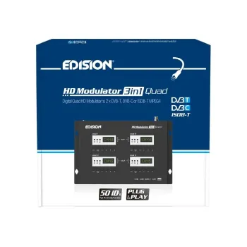 Modulator 4x HDMI do 2x DVB-T/C/ISDB-T EDISION