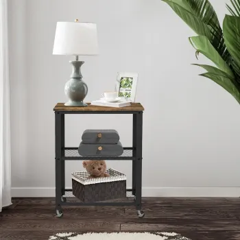 Metalowy stolik nocny Spacetronik Funky Furniture