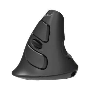 Ergonomiczna Mysz Delux M618G DB czarna bezprz.