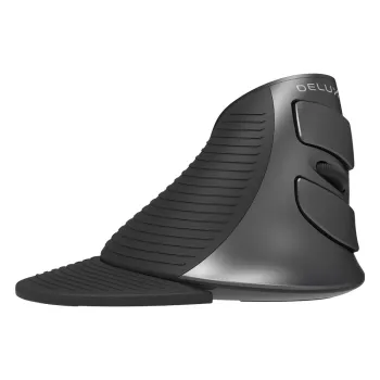 Ergonomiczna Mysz Delux M618G DB czarna bezprz.