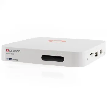OCTAGON SPIRIT WHITE 4K UHD Android TV Box IPTV