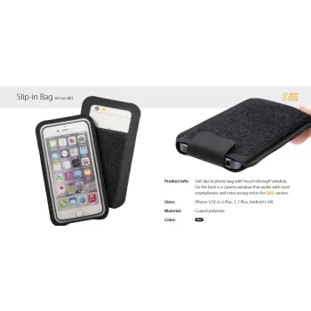 Etui telefonu na rzepy MOC Slip-in Bag L do 4.7