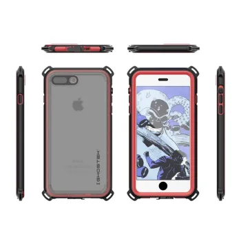 Etui Nautical Apple iPhone 7 Plus 8 Plus czerwony