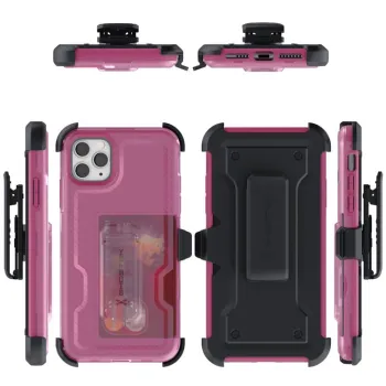 Etui Iron Armor 3 Apple iPhone 11 Pro Max różowy