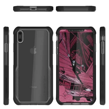 Etui Cloak 4 Apple iPhone Xs Max czarny