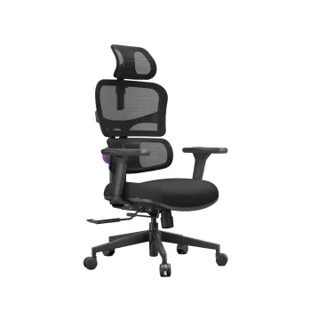 Ergonomiczny fotel Spacetronik LUMBO 33 Czarny