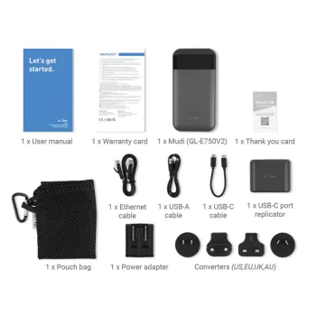 Router LTE WiFi mobilny GL-Inet Mudi V2 przenośny