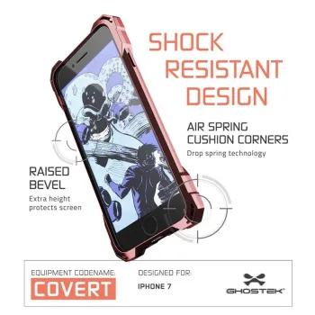 Etui Covert Apple iPhone 7 8 szary