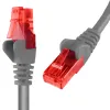 Kabel RJ45 CAT 6 U/UTP AWG24 szary 7,5m