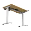 Elektryczne biurko bambusowe SPE-O131WT Moris Eco