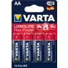 Bateria VARTA Longlife MaxPower LR06 AA 1,5V 4szt