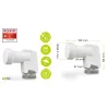 LNB Quad Goobay 0.1dB