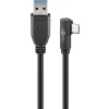 Kabel USB-C - USB 3.2 Gen1 GAME KĄTOWY Goobay 1m