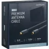 CLICKTRONIC Przyłącze TV IEC kabel antenowy 20m