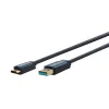 CLICKTRONIC Kabel USB 3.0 - USB-C 0,5m