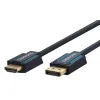 CLICKTRONIC Kabel DisplayPort DP - HDMI 15m