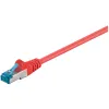 Kabel LAN Patchcord CAT 6A S/FTP czerwony 3m