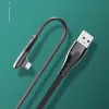 Kabel USB-A - microUSB LDNIO kątowy 90st 2m LS582M