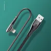 Kabel USB-A/Lightning LDNIO kątowy 90st 1m LS581L