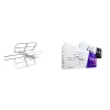 Antena DVB-T2 Spacetronik EOS Combo White Aktywna
