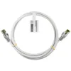 Kabel LAN Patchcord CAT 8.1 GHMT S/FTP biały 2m