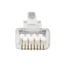 Wtyk RJ45 przelotowy kat7 S/FTP PT-RJ457SFT-15 x50