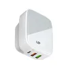 Ładowarka 32W 3 porty USB PD QC Ldnio Q334 white