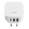 Ładowarka 32W 3 porty USB PD QC Ldnio Q334 white