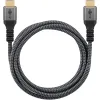 Kabel HDMI 2.1 8K 60Hz Goobay Plus TEXTIL 0.5m