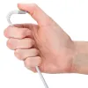 Kabel USB-C 2.0 Goobay SuperSoft TEXTIL biały 1m