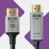Kabel DP HDMI 8K 60Hz Spacetronik KDH-SPA010 1m